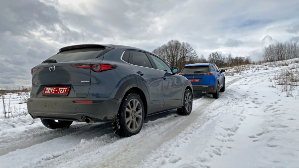 Машем году, Драйву и Мазде CX-30 из Subaru XV и Peugeot 2008