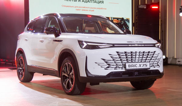 Кроссовер BAIC X75 представлен в России