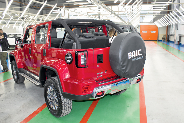 Джипозаменитель: знакомство с внедорожником BAIC BJ40