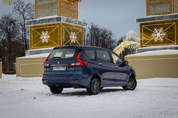 Японский Largus из Индии: тест-драйв Suzuki Ertiga