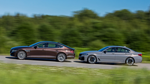 Расслабляемся в седане Genesis G80 после BMW 530d